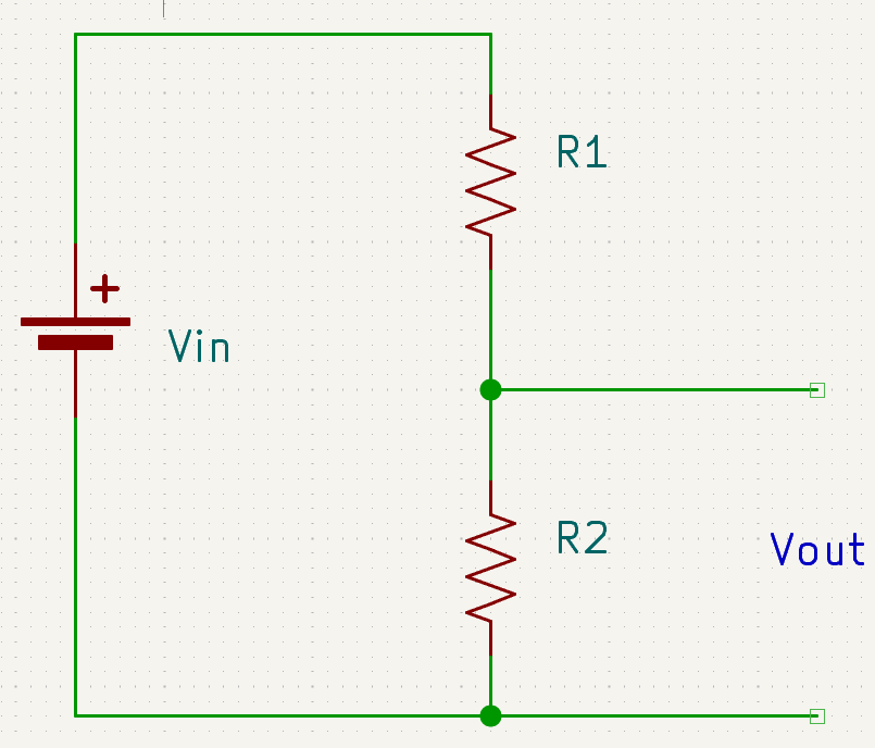 Resistor divider